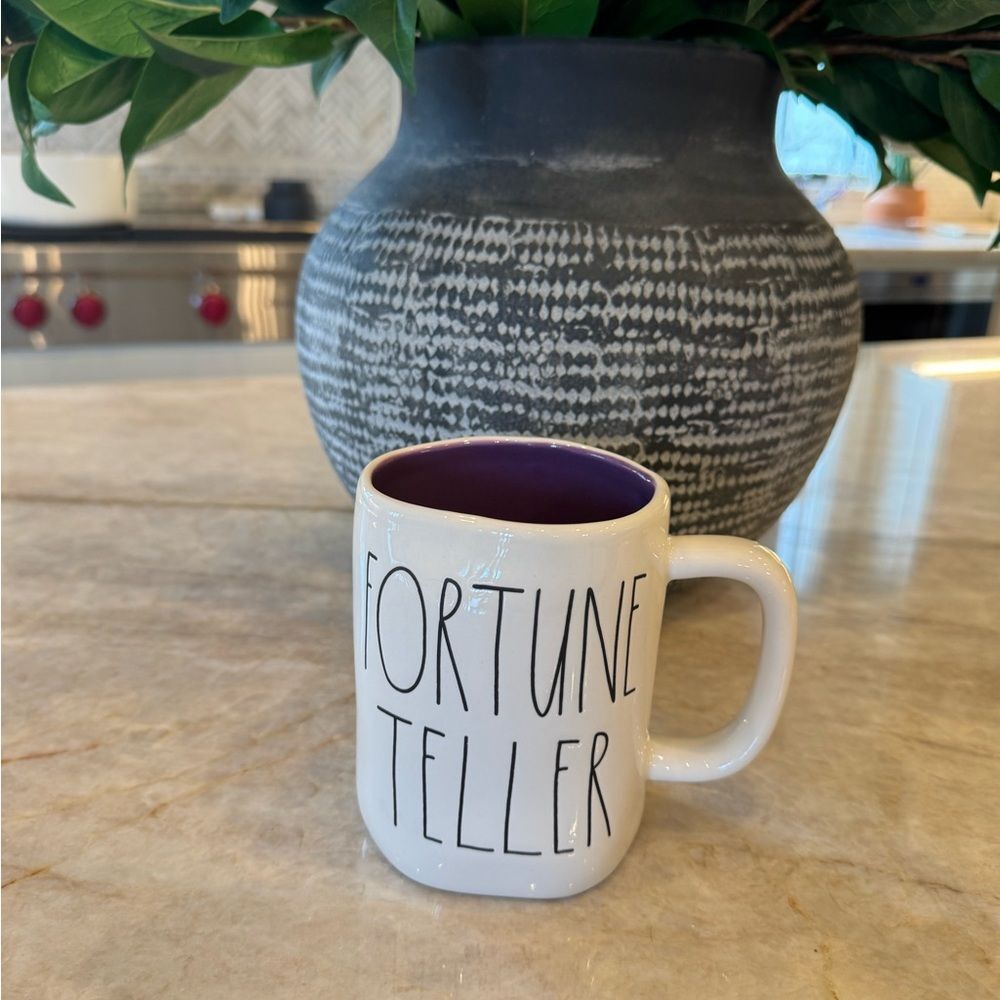 Fortune Teller White and Purple Mug Halloween 2021
